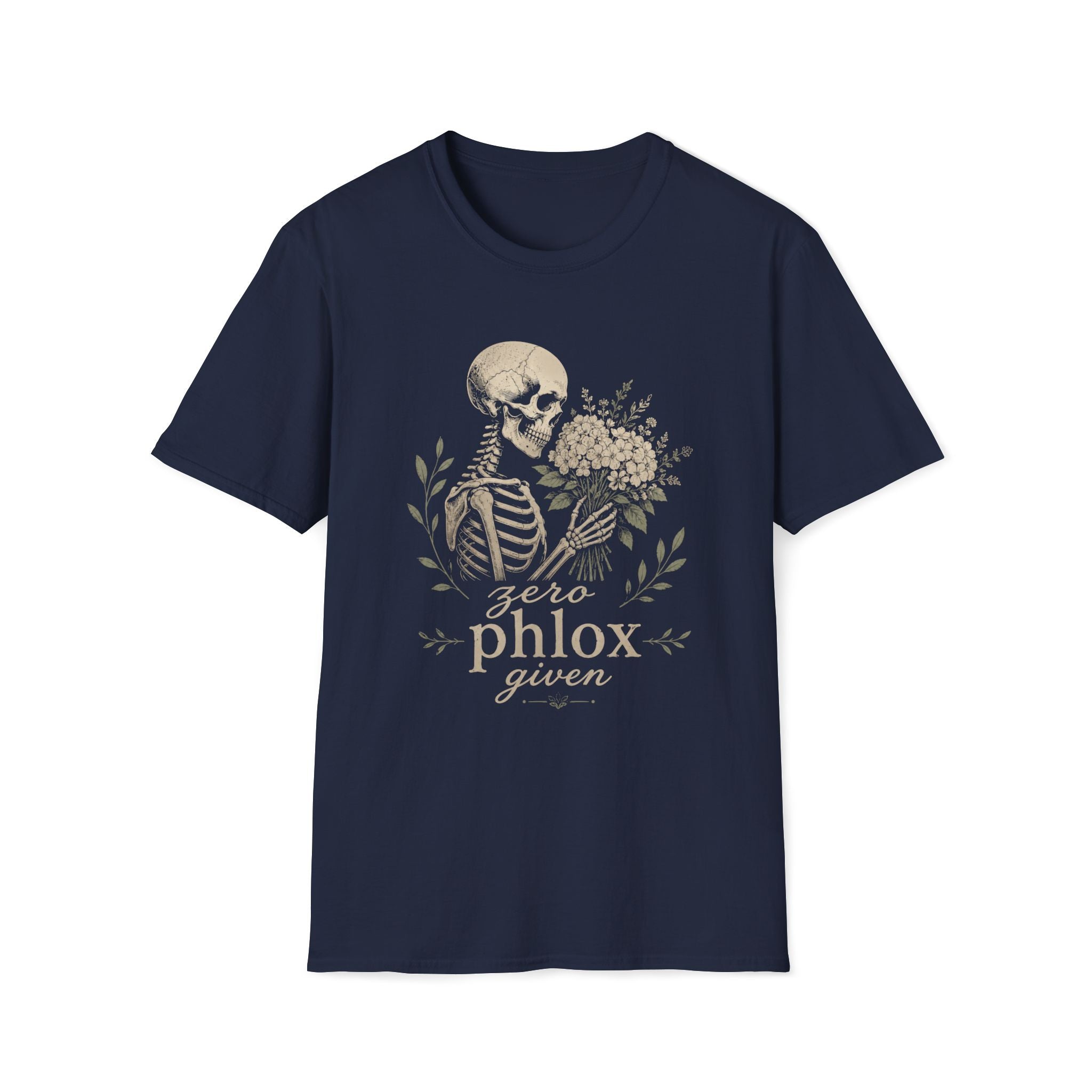 Zero Phlox Given Skeleton Flower T-Shirt