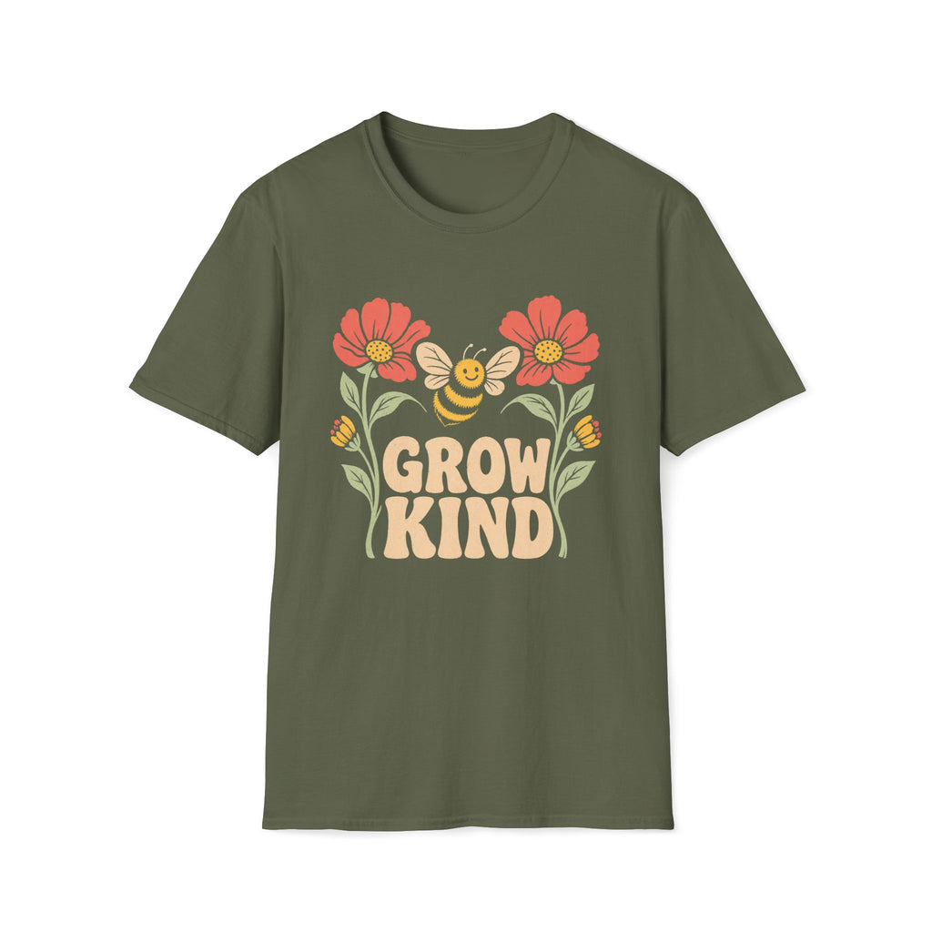 Grow Kind Flower Bee T-Shirt