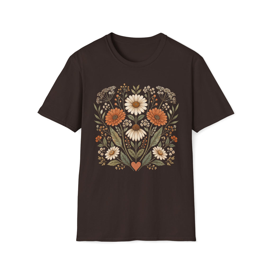 Garden Heart Bloom T-Shirt