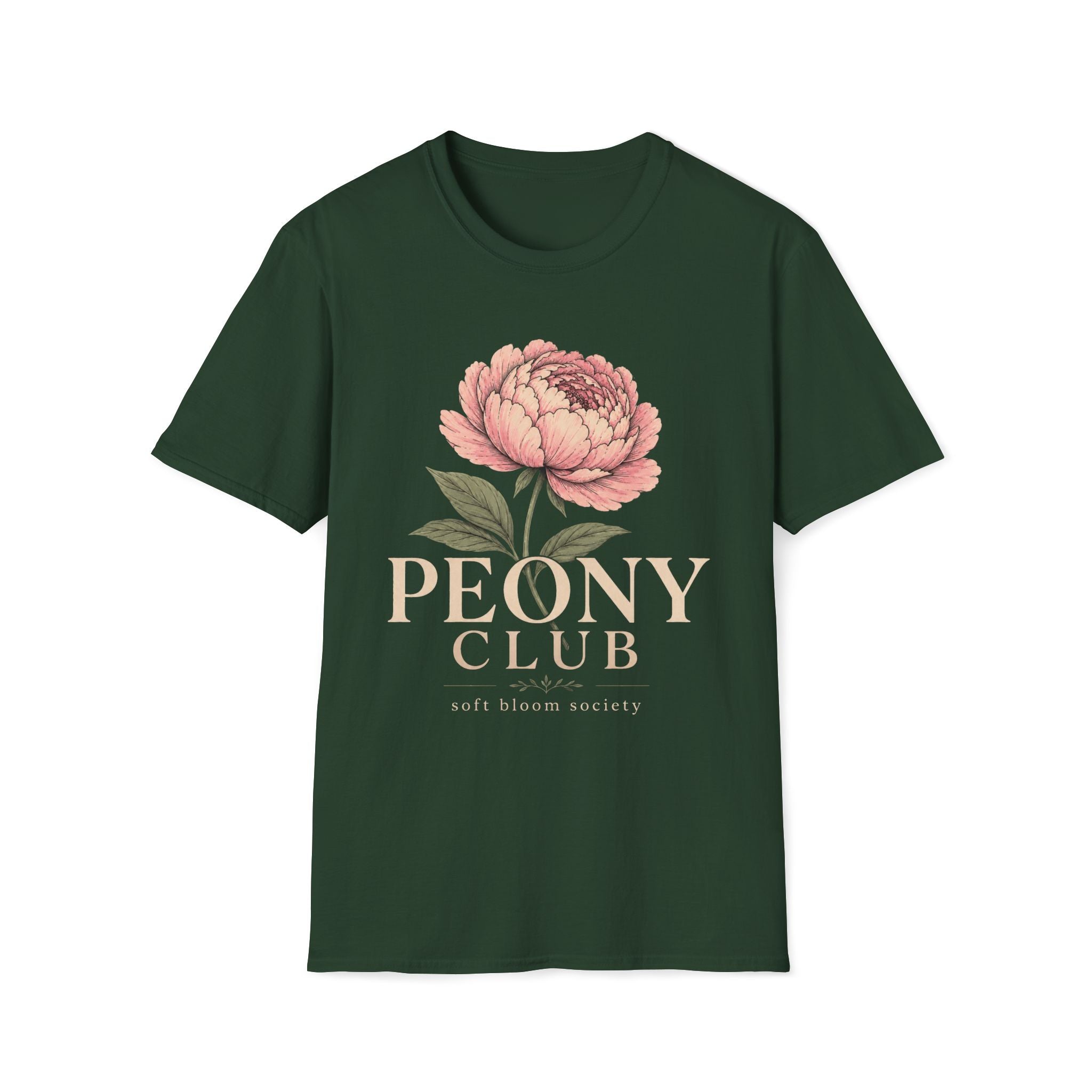 Peony Flower Club T-Shirt