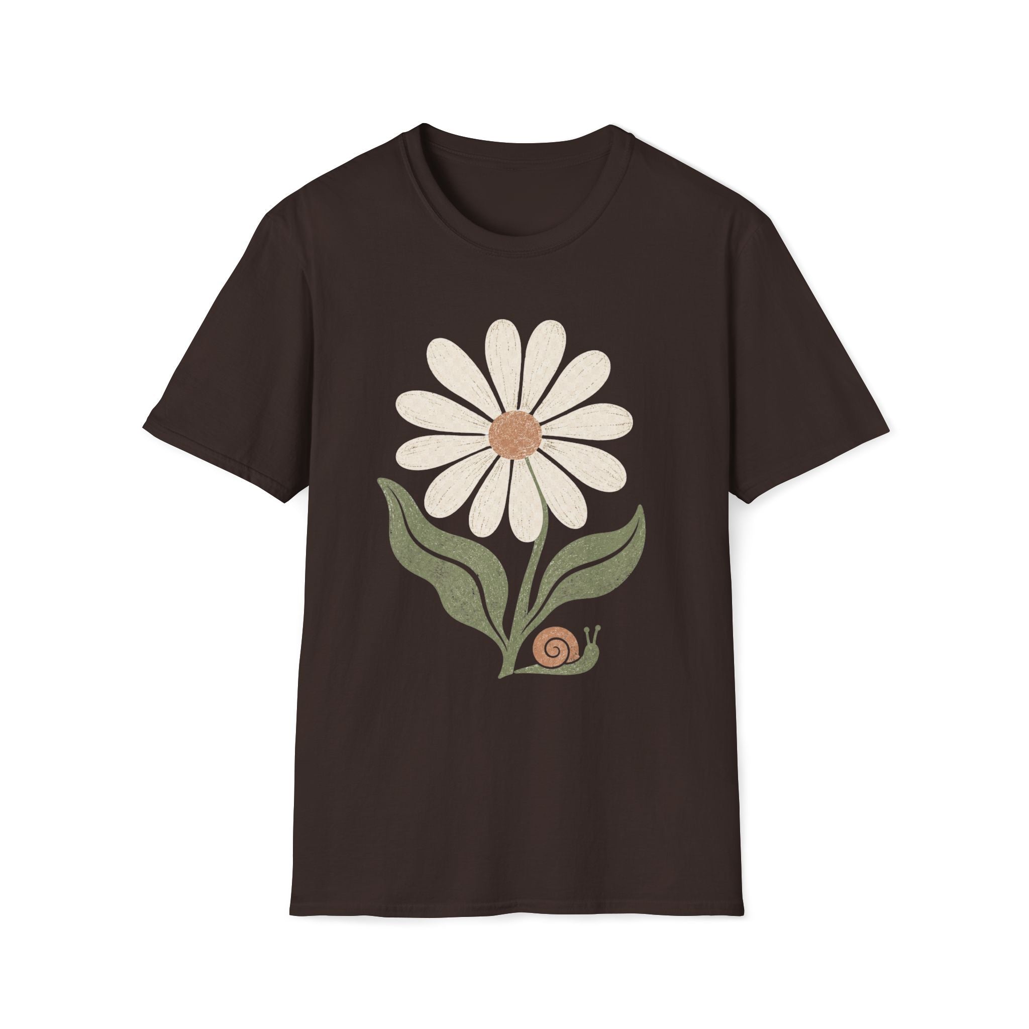 Flower & Snail Garden T-Shirt