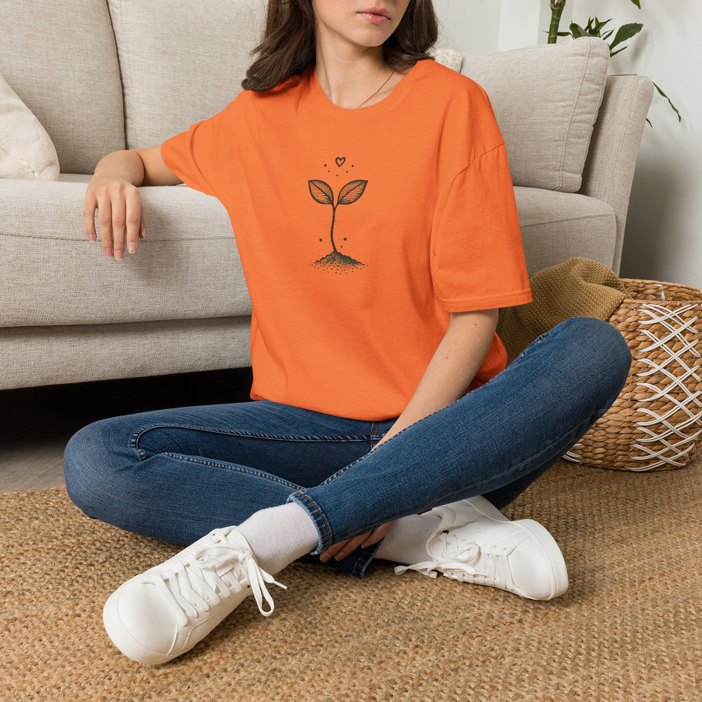 Loving New Creation Sprout T-Shirt by Zen & Zucchinis Slow Garden Club