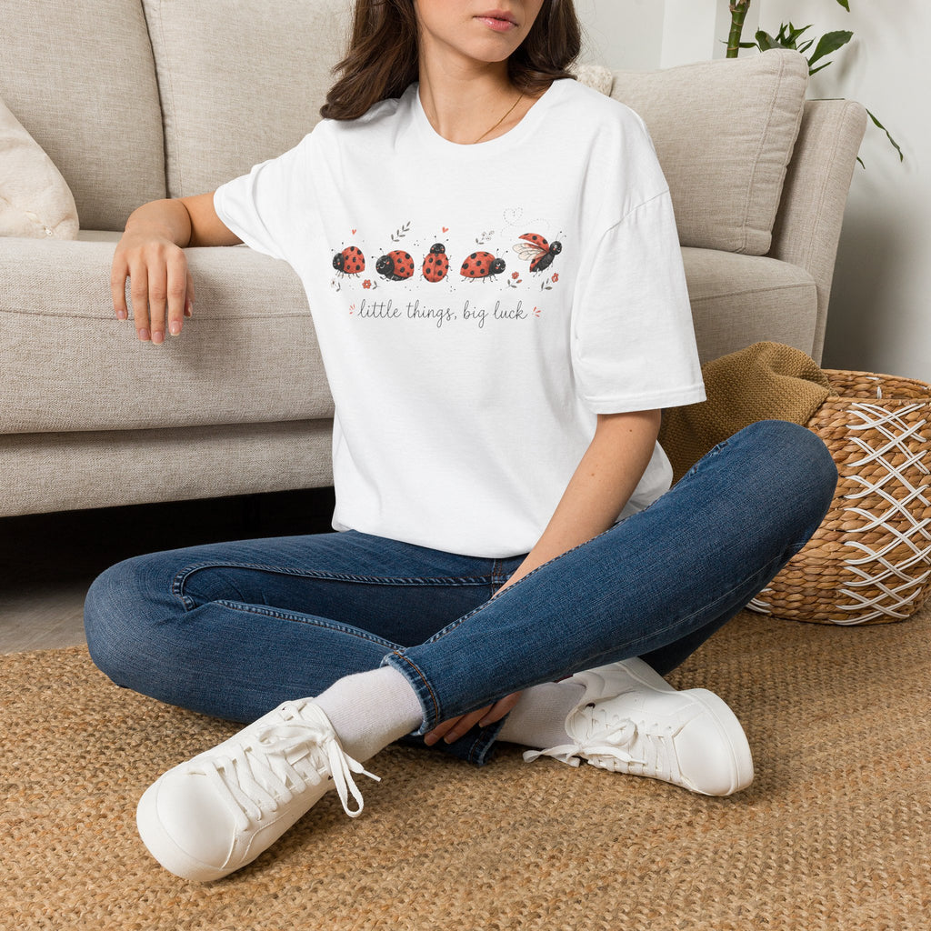 Little Thinks Big Luck Ladybug T-Shirt