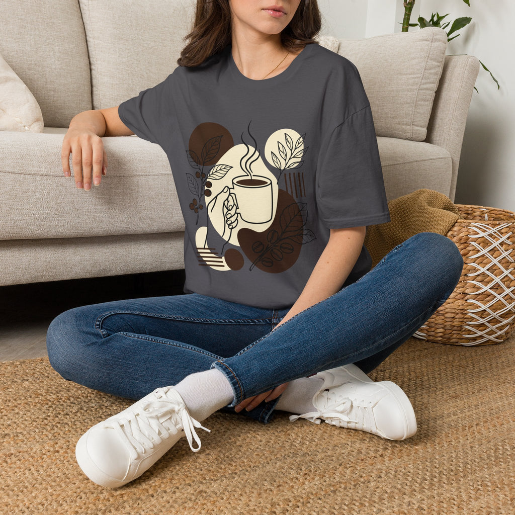 Boho Coffee T-Shirt by Zen & Zucchinis Slow Garden Club