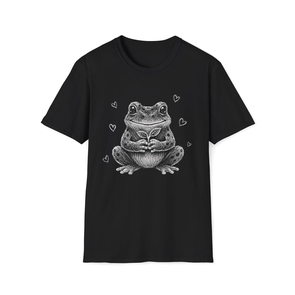 Cute Frog Plant Lover T-Shirt