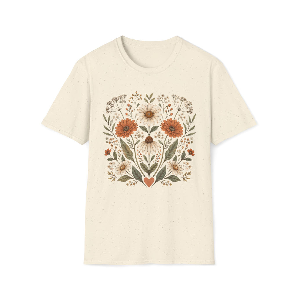 Garden Heart Bloom T-Shirt