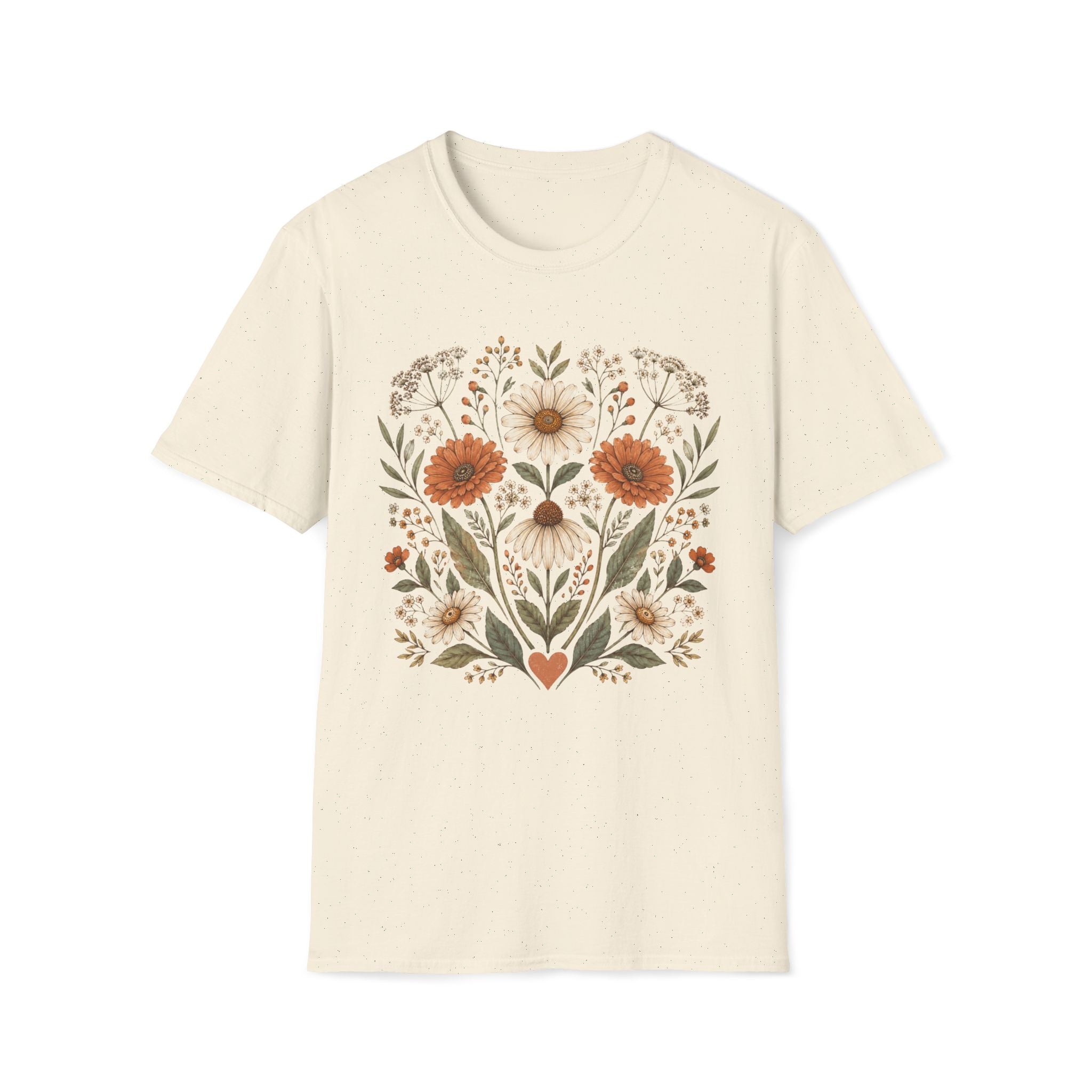 Garden Heart Bloom T-Shirt