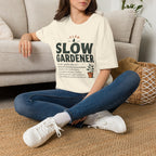 Slow Gardener Definition T-Shirt by Zen & Zucchinis Slow Garden Club