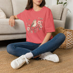 Blossom Bird Botanical T-Shirt by Zen & Zucchinis Slow Garden Club