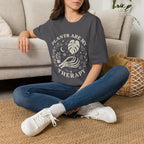 Plants Are My Therapy Botanical T-Shirt