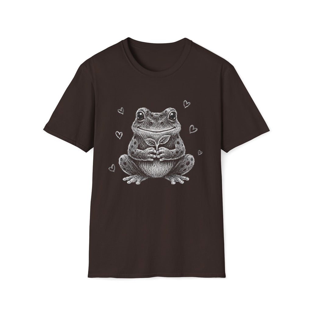 Cute Frog Plant Lover T-Shirt