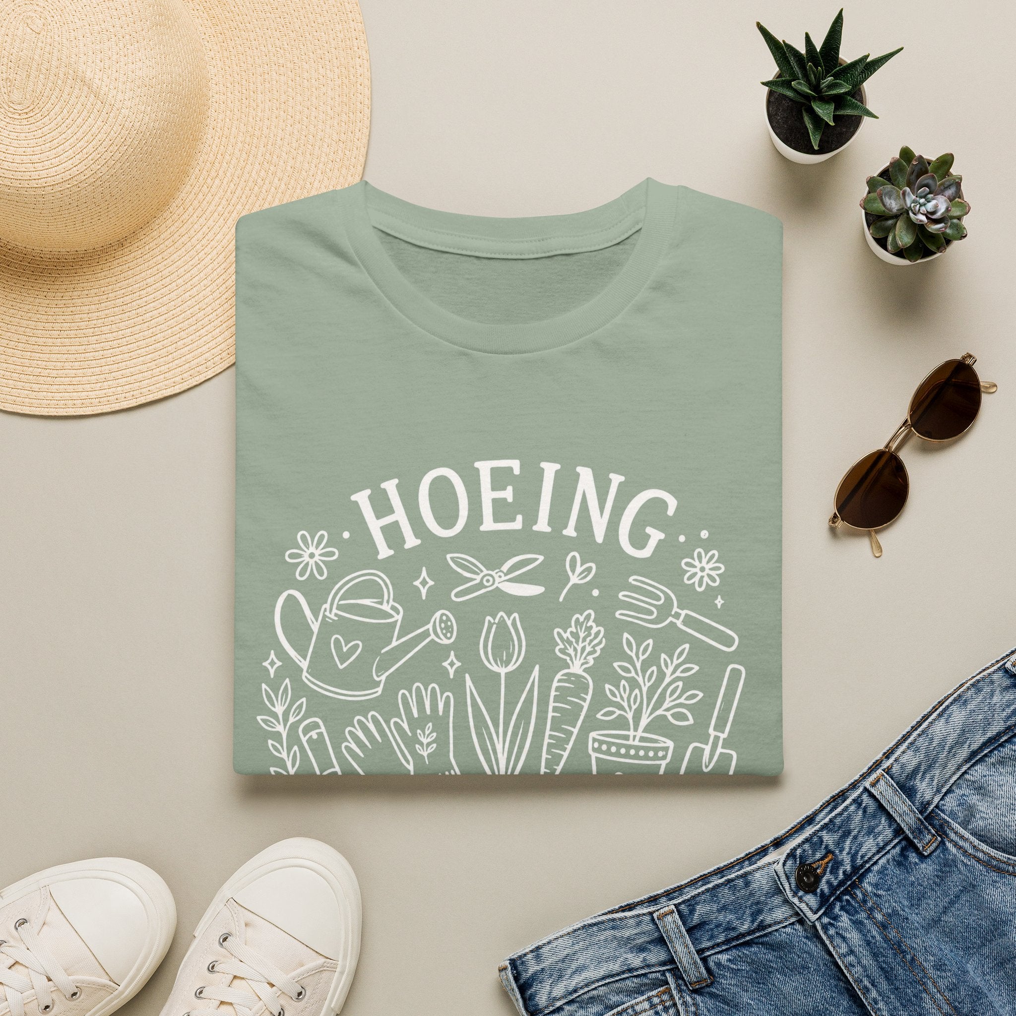 Hoeing Ain't Easy T-Shirt