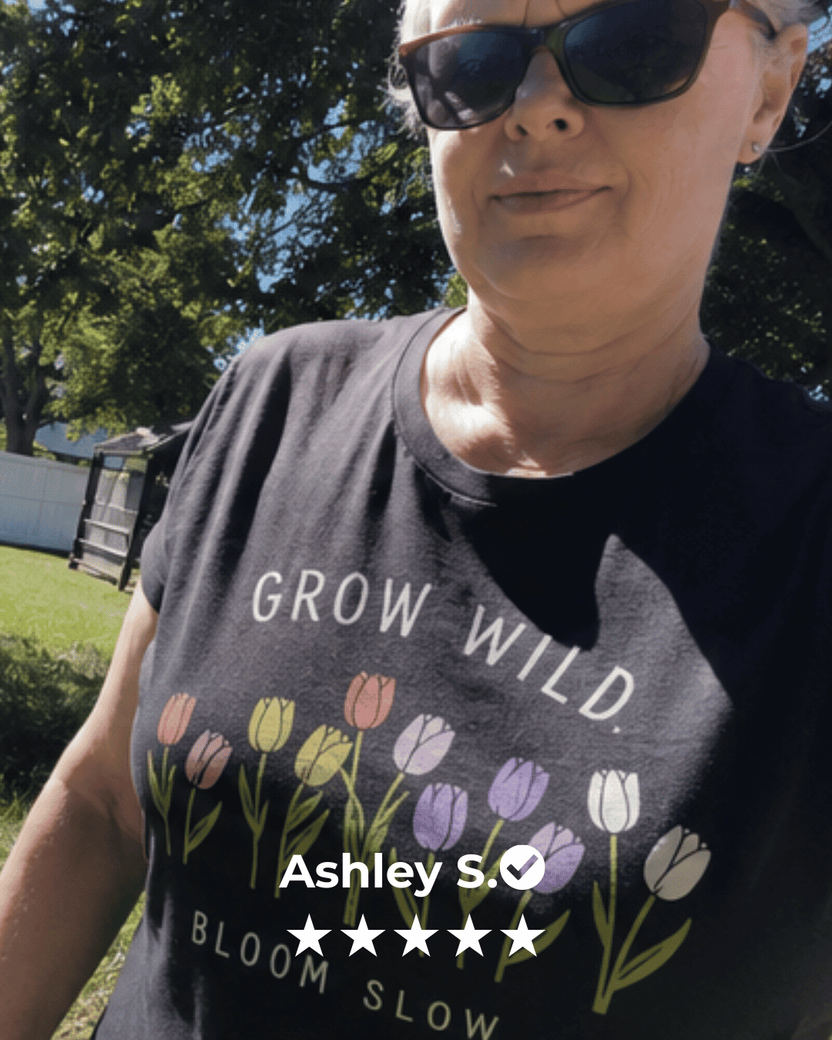 I love my new shirt. It arrived smoothly, feels comfortable, and the design makes me smile.
