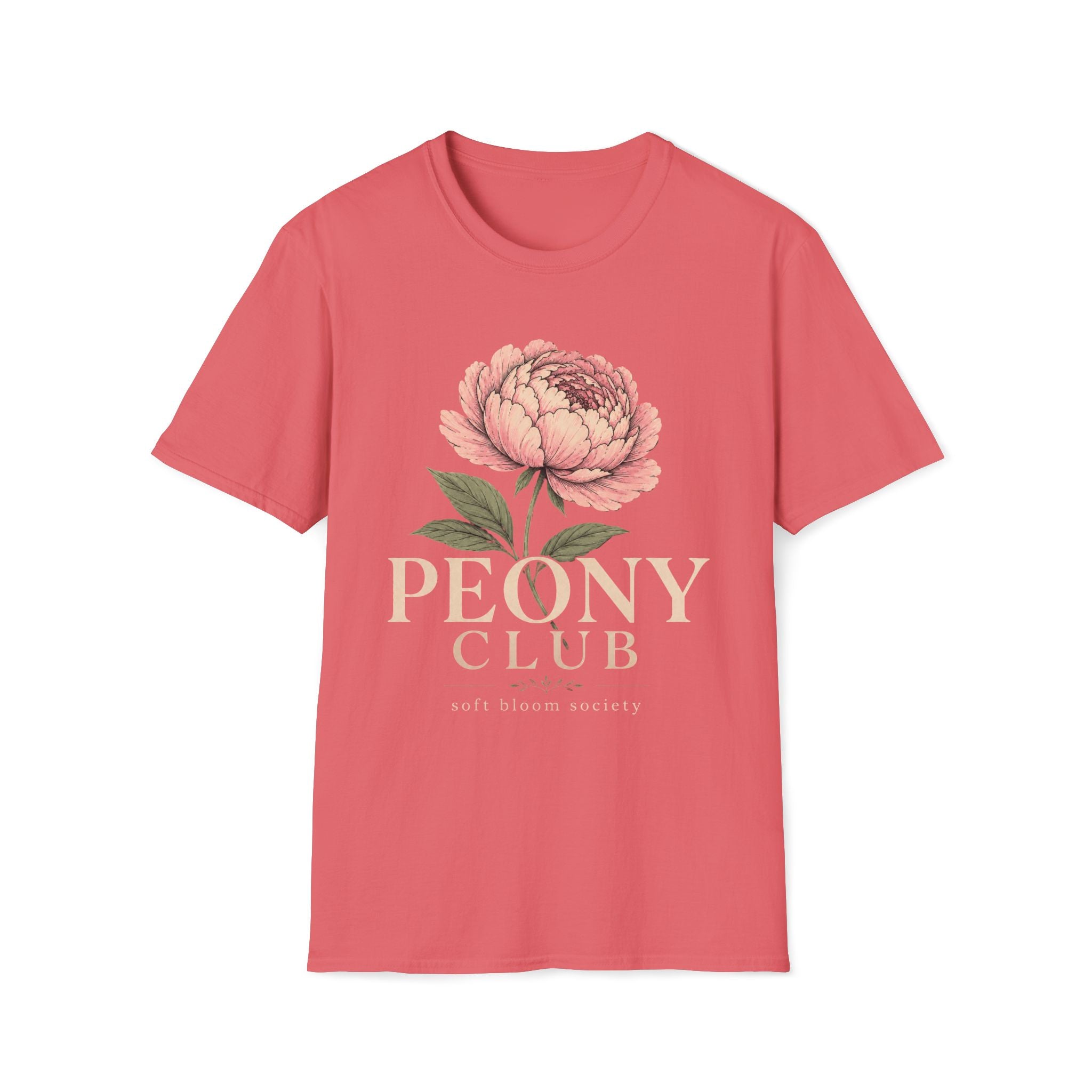 Peony Flower Club T-Shirt
