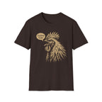Coffee Time Cottage Garden Rooster T-Shirt
