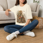 Quiet Forest Mushroom Gathering T-Shirt