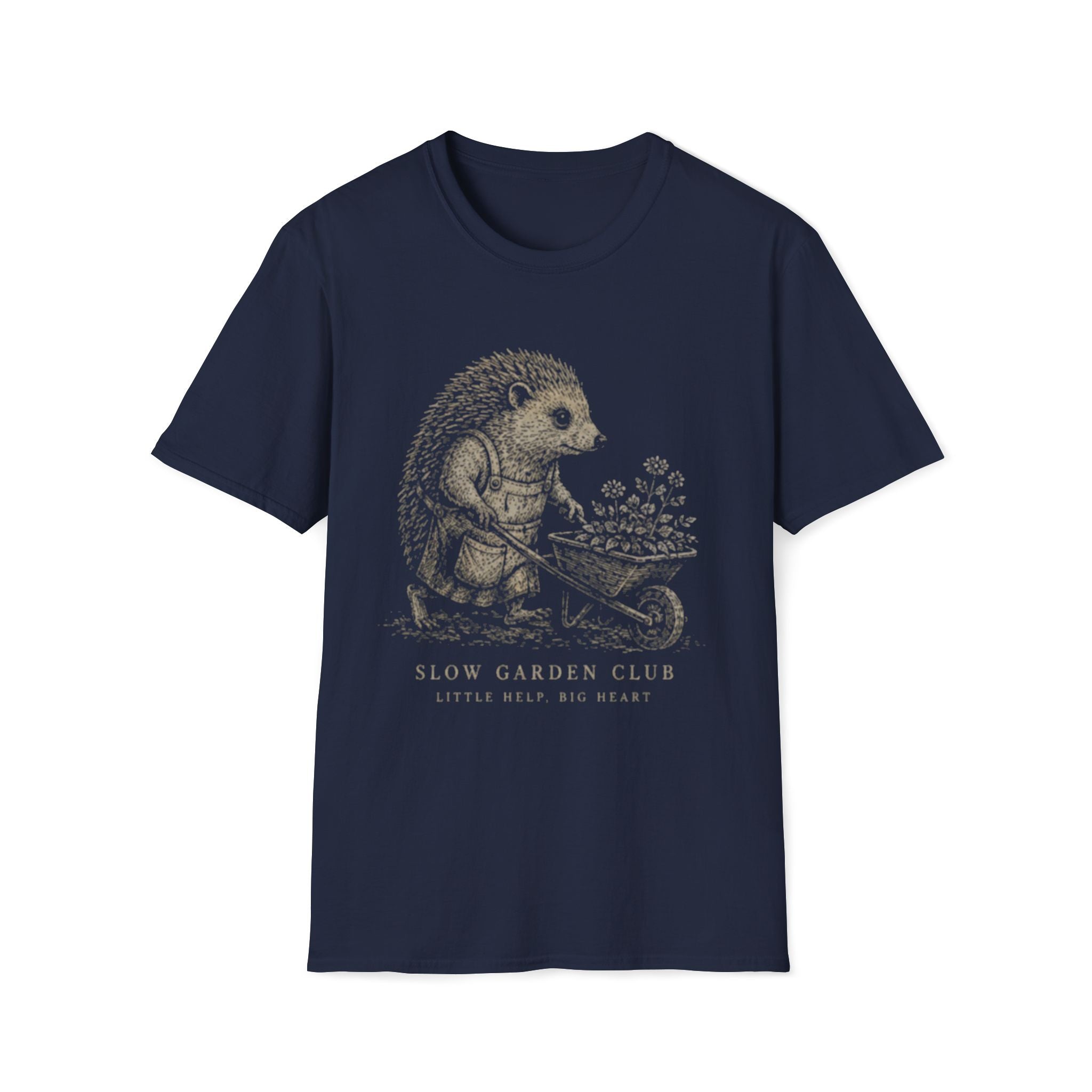 Little Help Big Heart Hedgehog T-Shirt