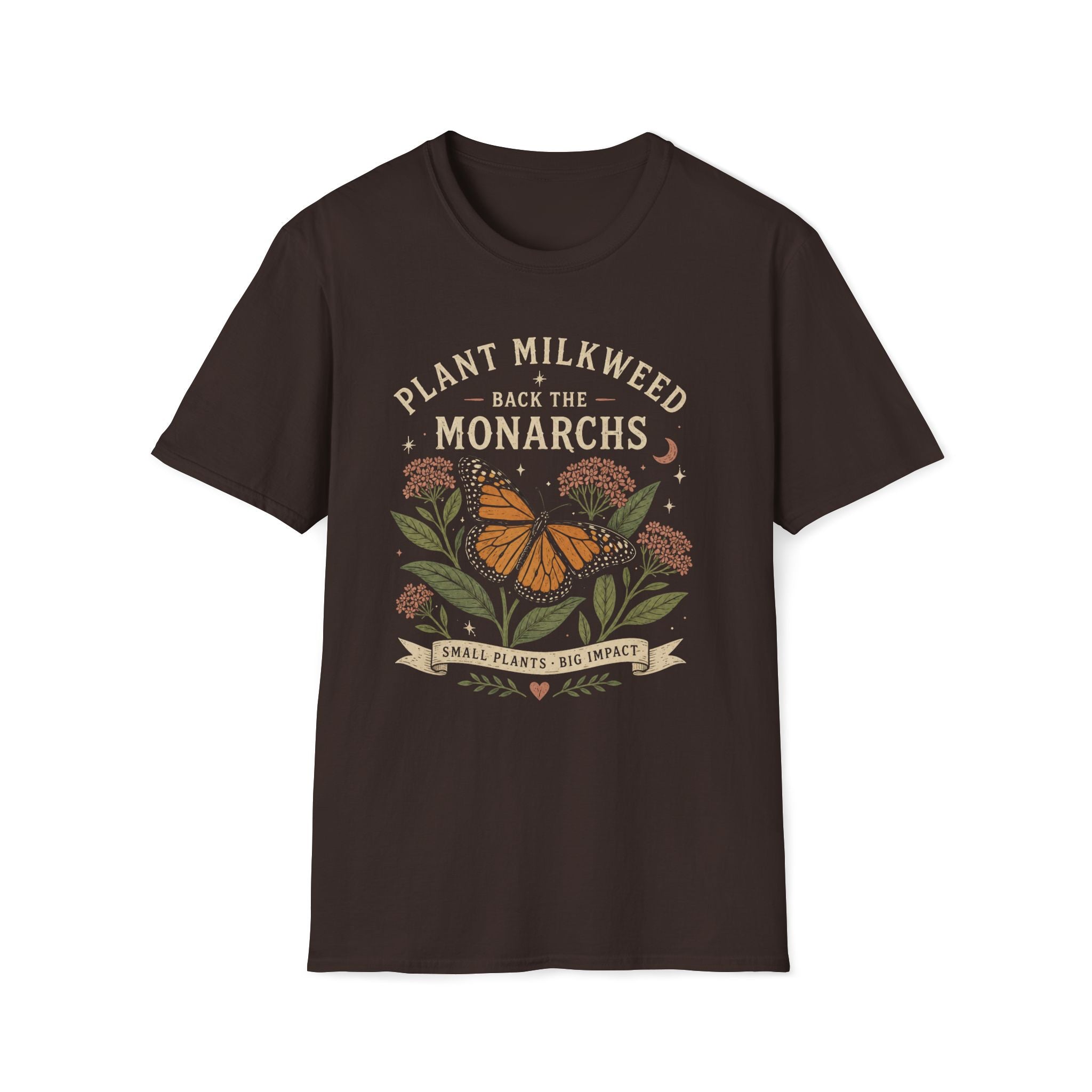Plant Milkweed Monarch T-Shirt