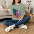 Moon Fern Slow Garden T-Shirt by Zen & Zucchinis Slow Garden Club