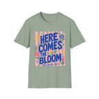 Here Comes The Bloom Summer Stripes T-Shirt