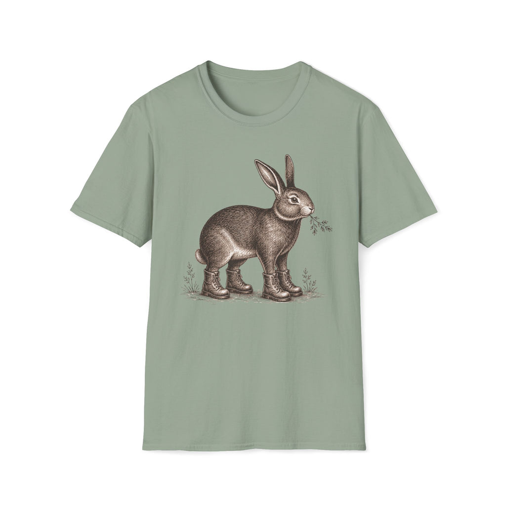 Garden Bunny With Shoes T-Shirt