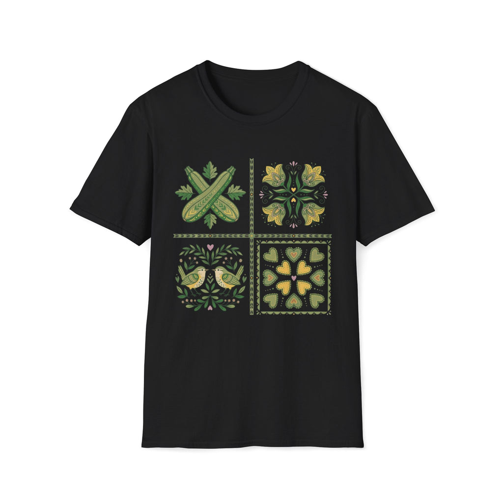 Zen & Zucchinis Folk Garden T-Shirt