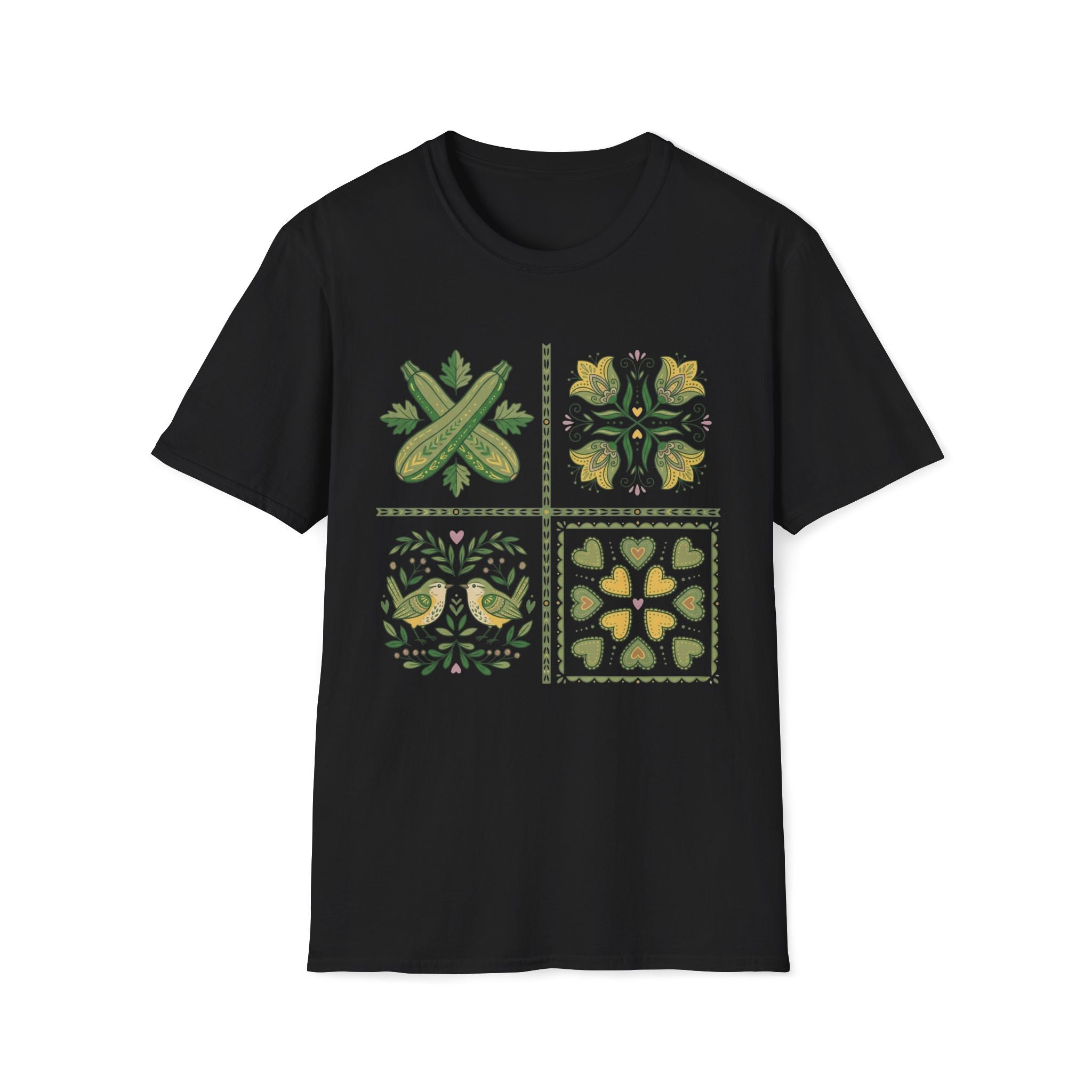Zen & Zucchinis Folk Garden T-Shirt