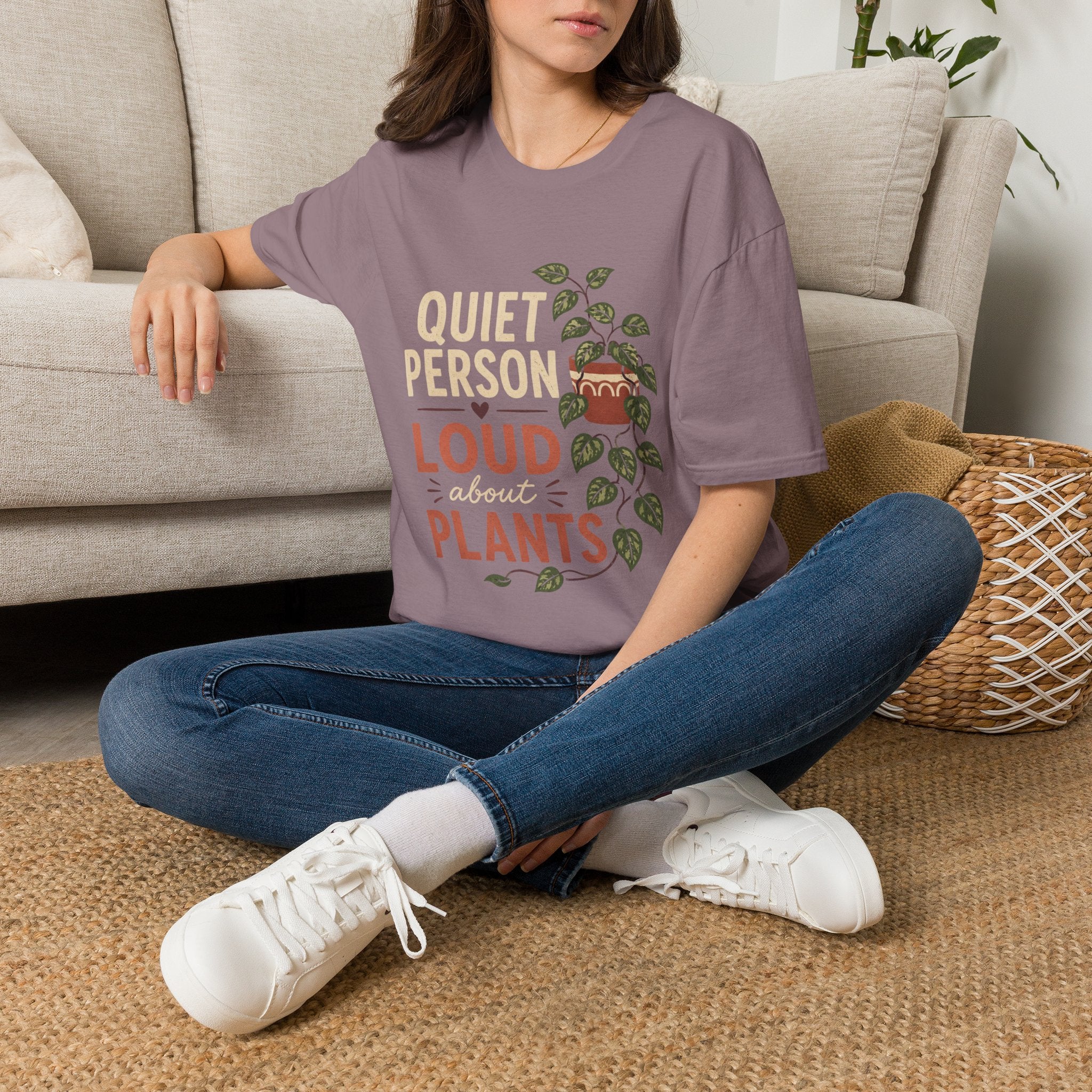 Quite Person Loud About Plants T-Shirt