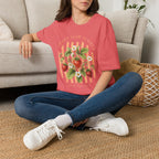 Sweet Slow Summer Strawberry Stripes T-Shirt