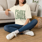 Plant Lover Monstera Leaf T-Shirt by Zen & Zucchinis Slow Garden Club