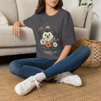 Hedgehog Garden Sunset T-Shirt