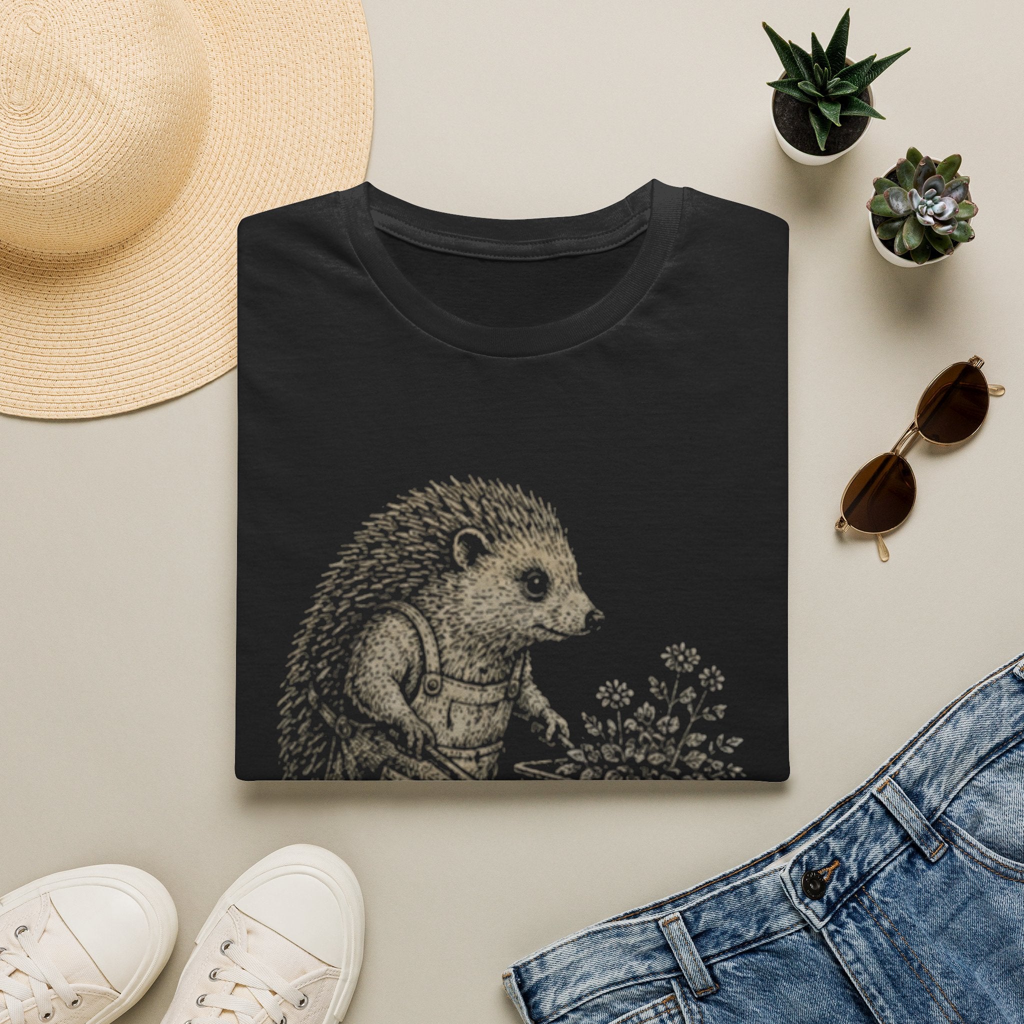 Little Help Big Heart Hedgehog T-Shirt