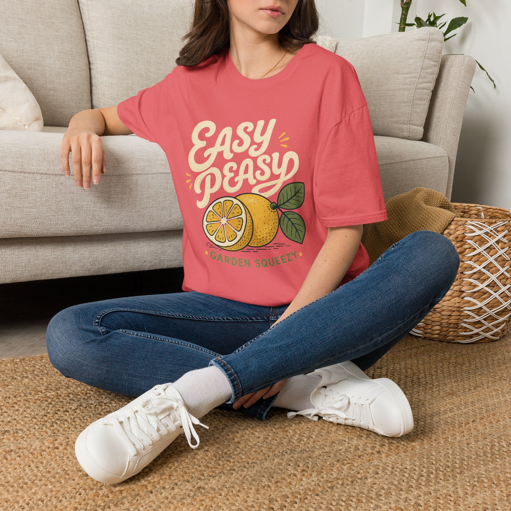 Easy Peasy Lemon Garden Squeezy T-Shirt