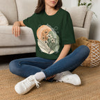 Bohemian Flower Graphic T-Shirt by Zen & Zucchinis Slow Garden Club