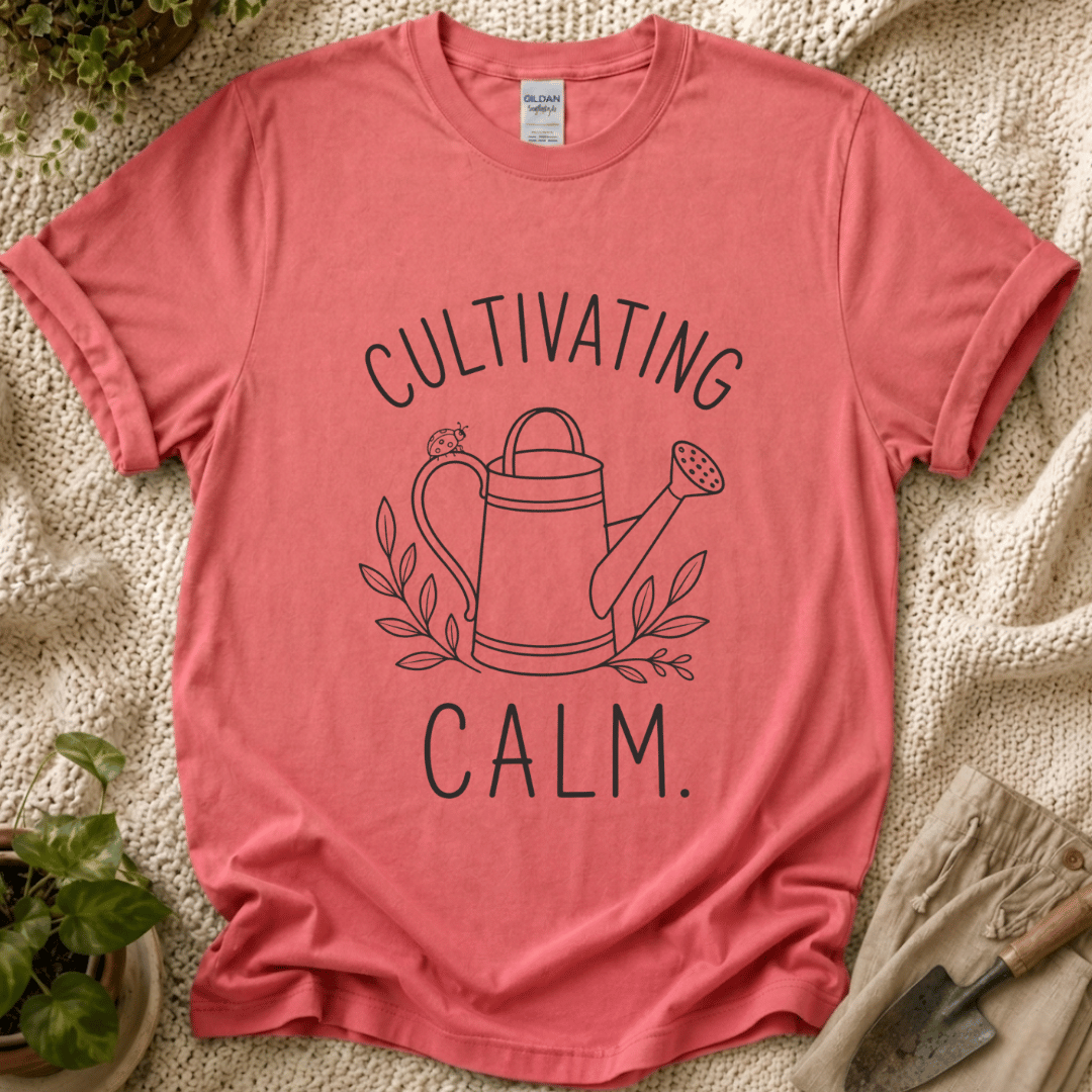 Cultivating Calm Mindfulness T-Shirt by Zen & Zucchinis Slow Garden Club