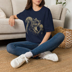 Squirrel Vibes T-Shirt by Zen & Zucchinis Slow Garden Club