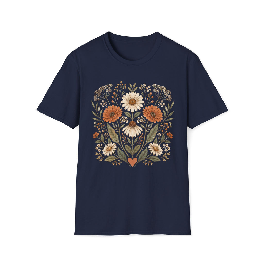 Garden Heart Bloom T-Shirt