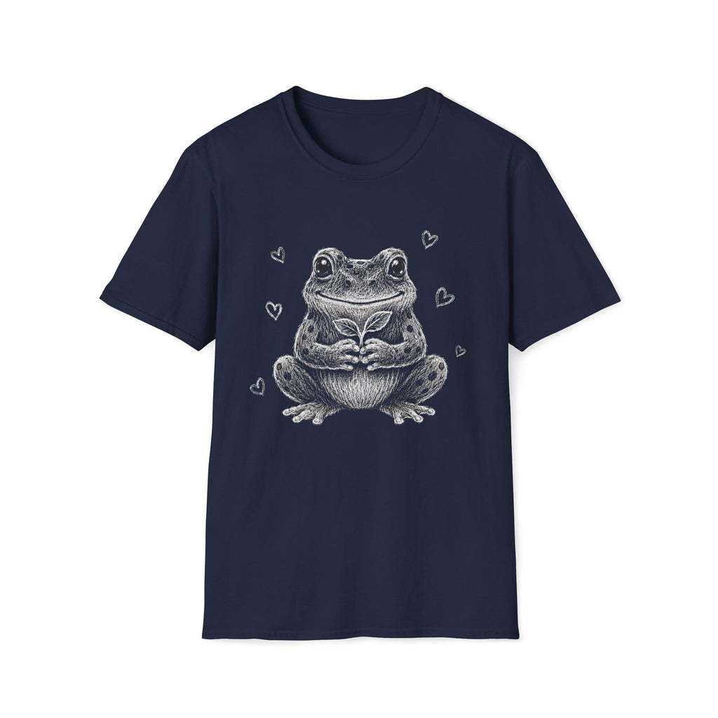 Cute Frog Plant Lover T-Shirt