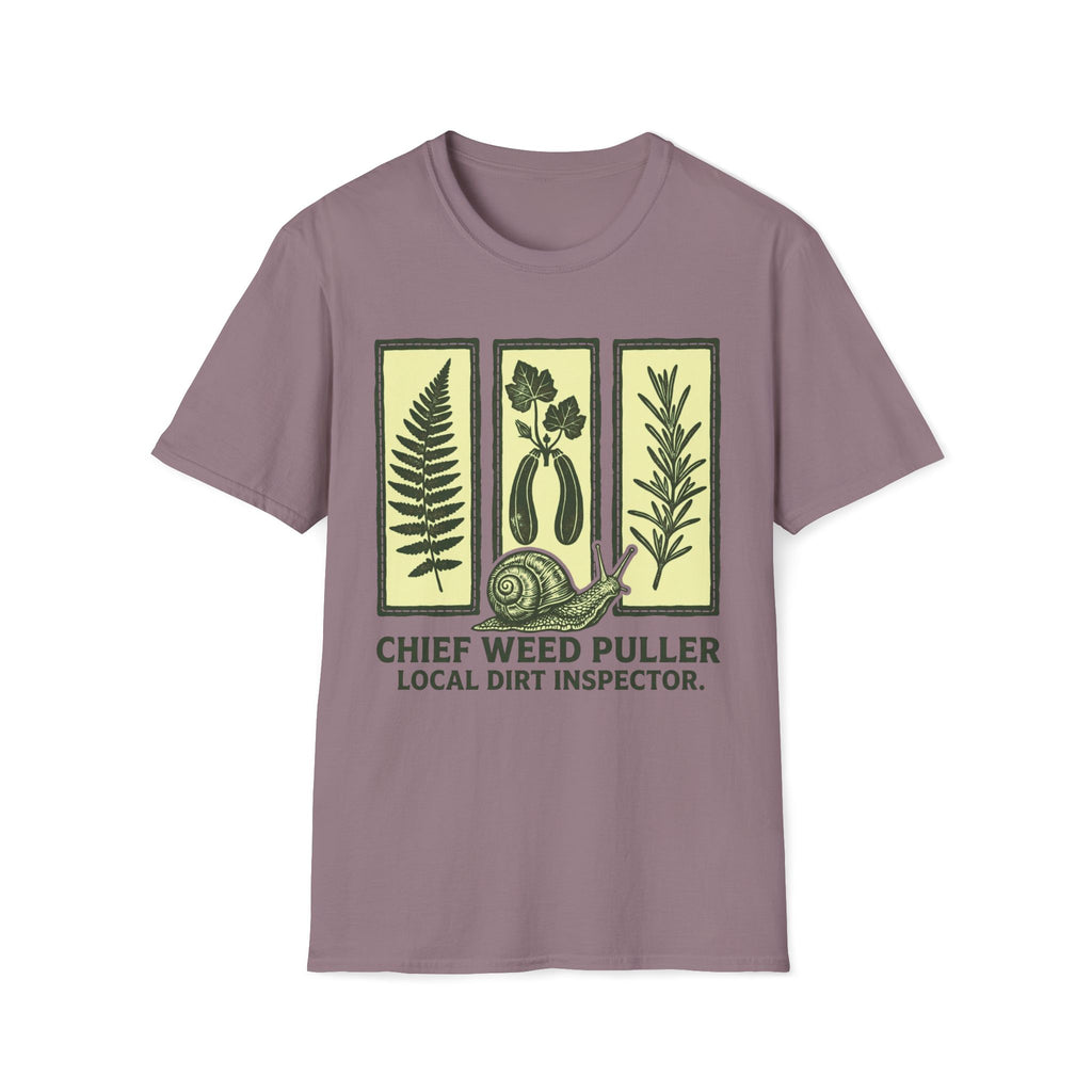 Chief Weed Puller Garden Club T-Shirt