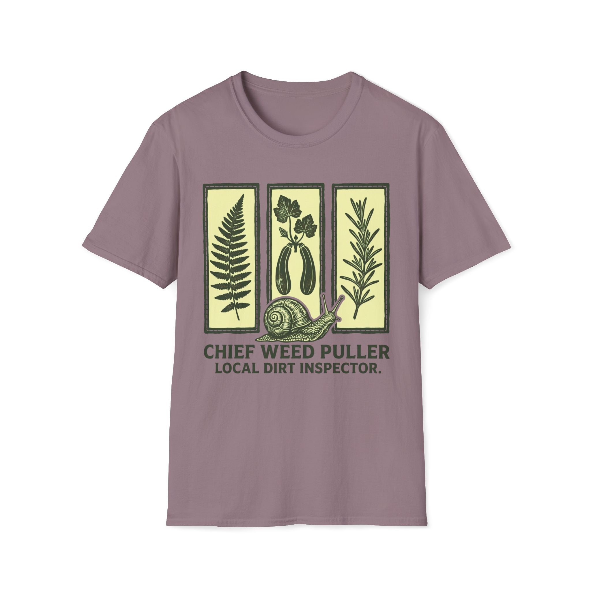 Chief Weed Puller Garden Club T-Shirt
