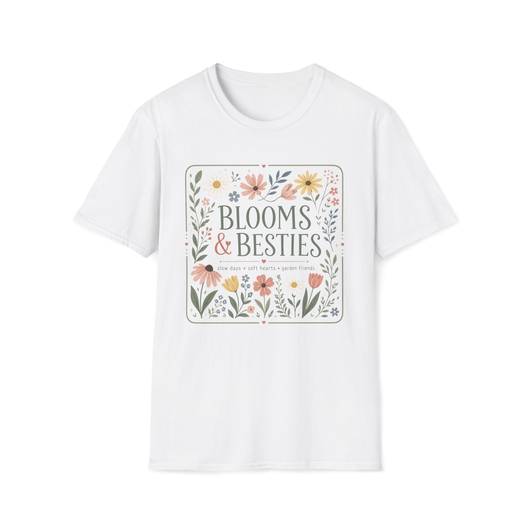 Blooms And Besties Garden T-Shirt
