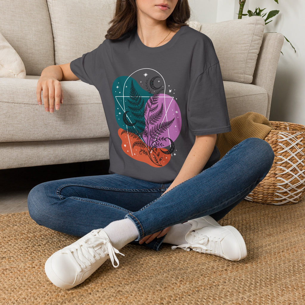 Moon Fern Slow Garden T-Shirt by Zen & Zucchinis Slow Garden Club