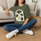 Slow Down Ginkgo T-Shirt by Zen & Zucchinis Slow Garden Club