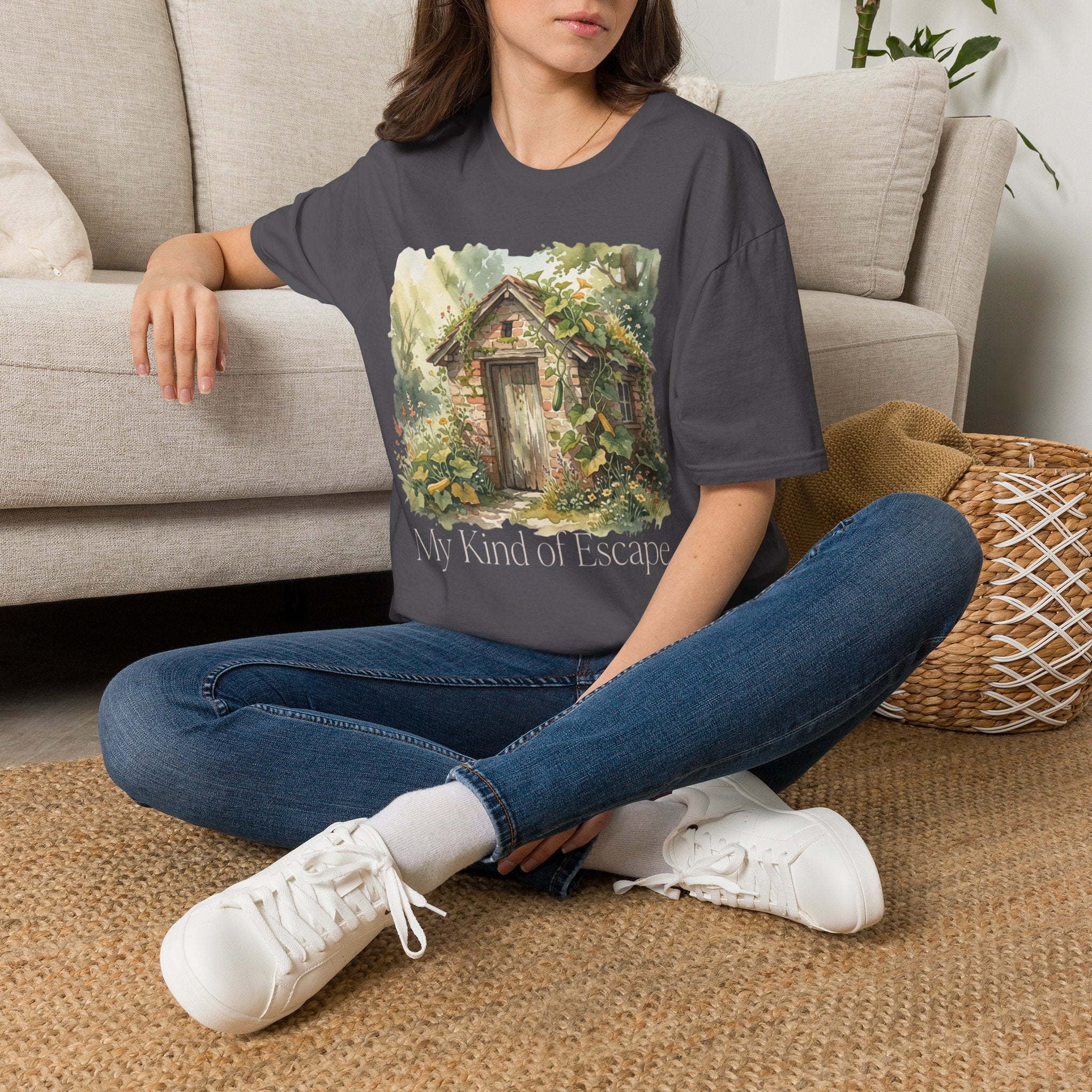 My Kind of Escape Slow Garden T-Shirt by Zen & Zucchinis Slow Garden Club