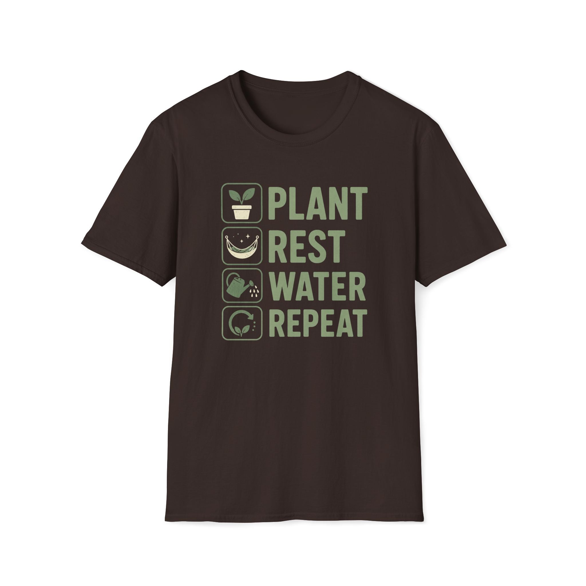 Plant Rest Water Repeat T-Shirt