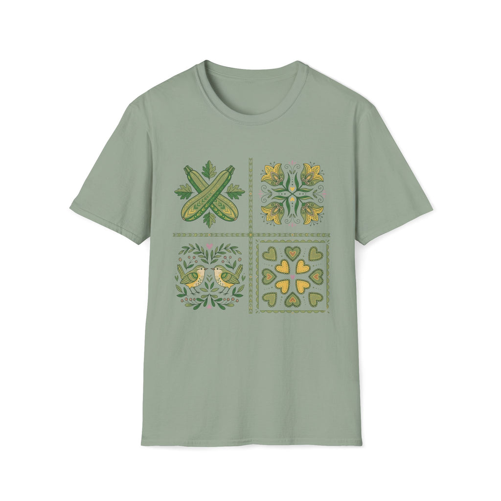 Zen & Zucchinis Folk Garden T-Shirt