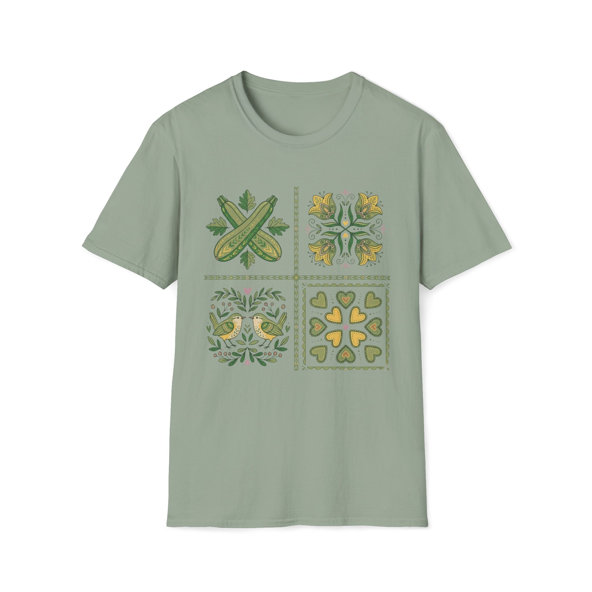 Zen & Zucchinis Folk Garden T-Shirt