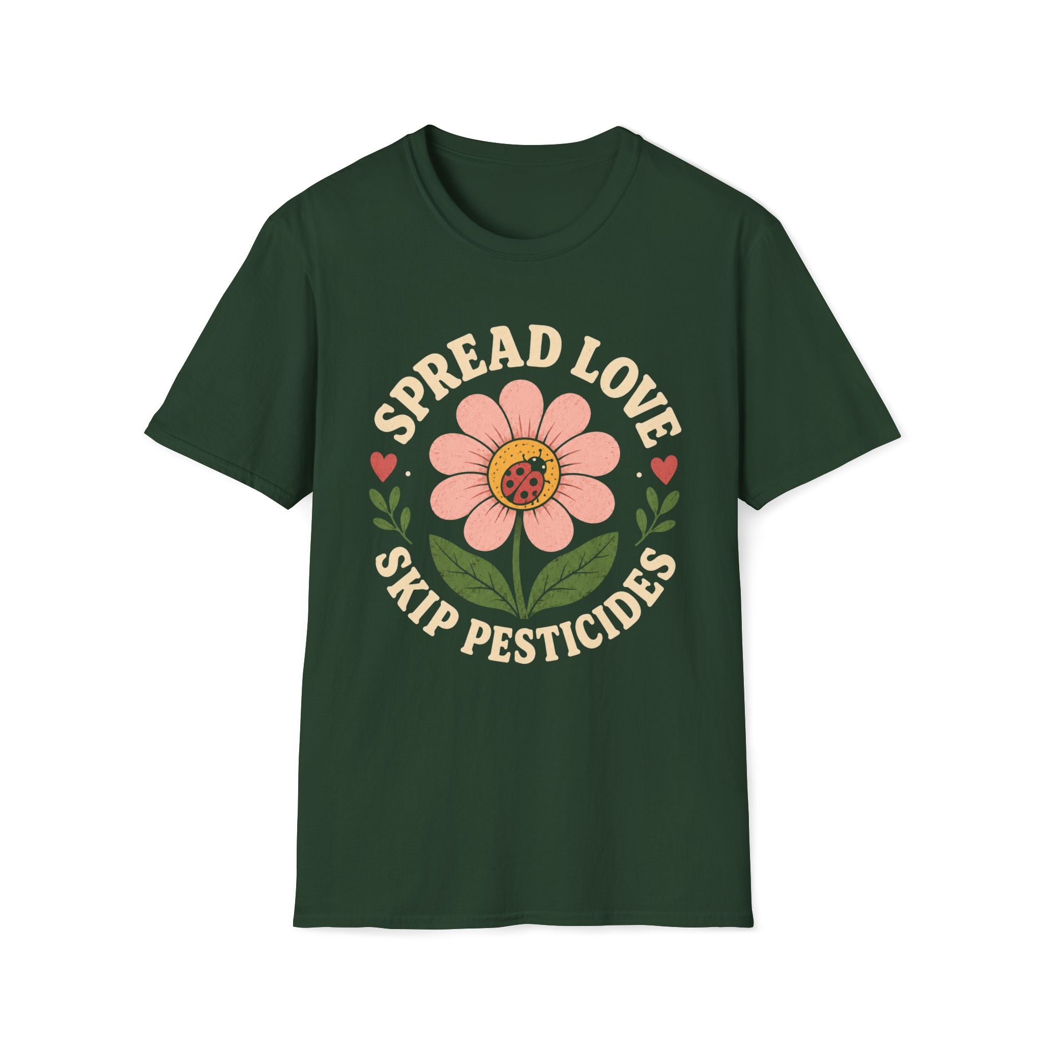 Spread Love Skip Pesticides T-Shirt