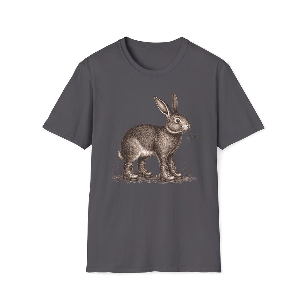 Garden Bunny With Shoes T-Shirt