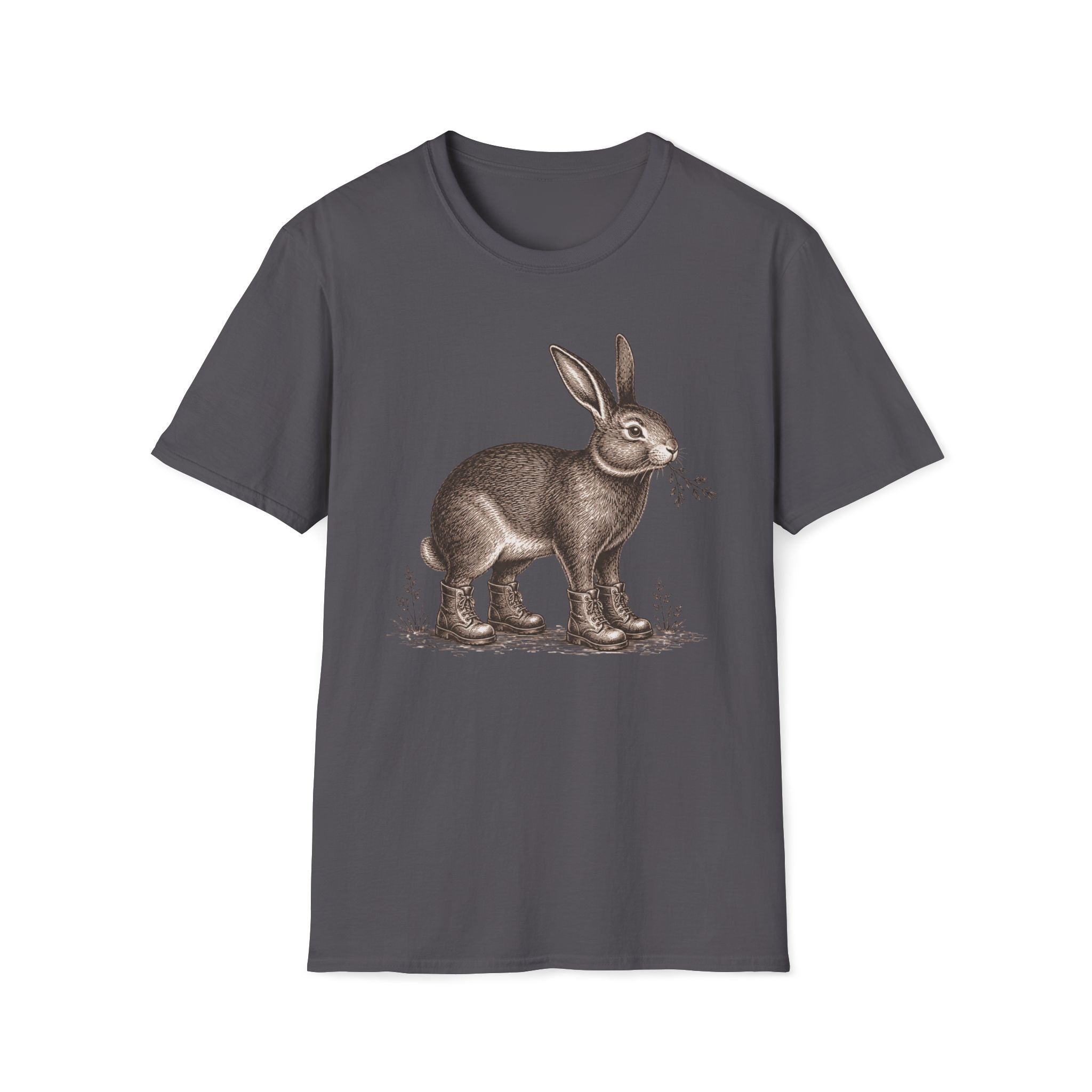 Garden Bunny With Shoes T-Shirt